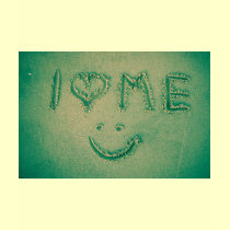 I love me - beach sand writing t-shirts