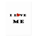I Love Me Post Cards