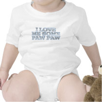 I Love Me Some Paw Paw Infant Onesie / Creeper t-shirts