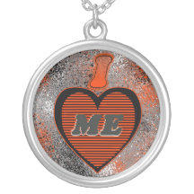 I Love Me Splatter Necklace
