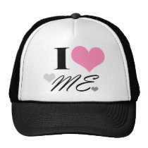 I Love ME hats
