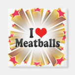 I Love Meatballs Magnet