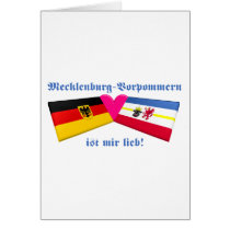 I Love Mecklenburg-Vorpommern ist mir lieb cards