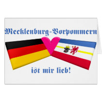 I Love Mecklenburg-Vorpommern ist mir lieb cards