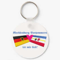I Love Mecklenburg-Vorpommern ist mir lieb keychains