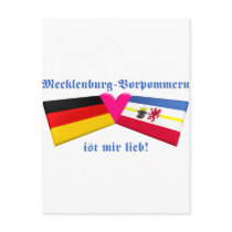 I Love Mecklenburg-Vorpommern ist mir lieb postcards