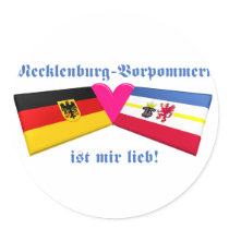 I Love Mecklenburg-Vorpommern ist mir lieb Sticker