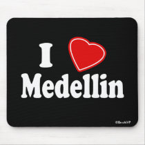 I Love Medellin mousepads