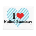 I Love Medical Examiners postcards