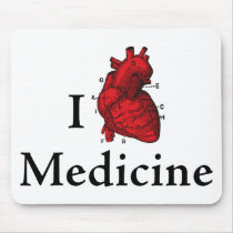 I love Medicine Mouse Pad