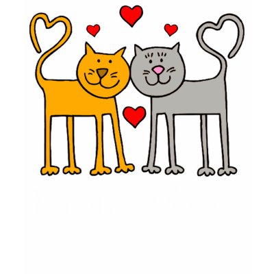 I Love Meew! T-shirts by ironydesign