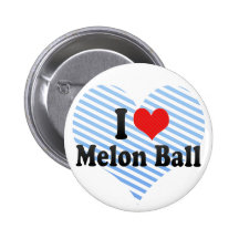 I Love Melon Ball Pin