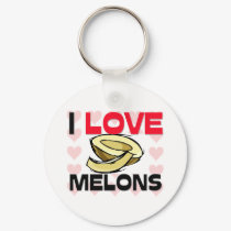 I Love Melons keychains