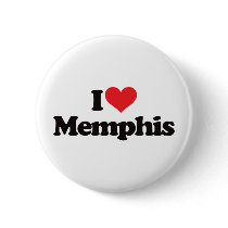 I Love Memphis buttons