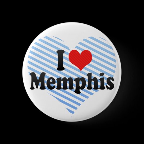 I Love Memphis Pin