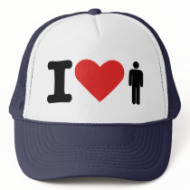 I love men hats by Thinkdifferent I love men hats