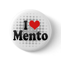 I Love Mento Button