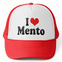 I Love Mento Hat