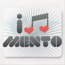 I Love Mento Mousepads