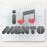 I Love Mento Mousepads