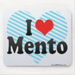 I Love Mento Mousepad