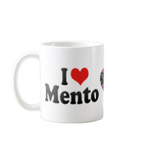 I Love Mento Coffee Mugs