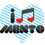I Love Mento Photo Cutout