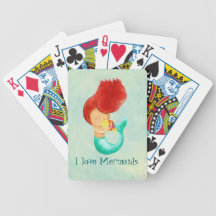 I love Mermaids Card Decks