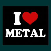 I Love Metal Poster