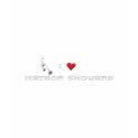 I Love Meteor Showers Ladies T-shirt by WaveWear I Love Meteor Showers Ladies T-shirt
