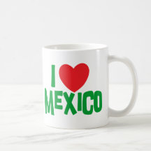 I Love Mexico Mug
