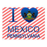 I Love Mexico, PA Postcard