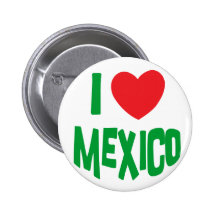 I Love Mexico Pin