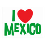 I Love Mexico Postcards