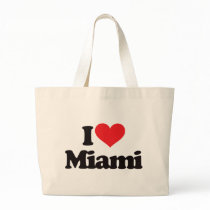 I Love Miami Tote Bags