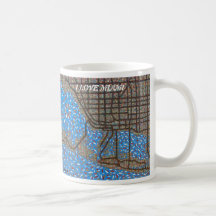 I Love Miami by Metin Coffee Mugs
