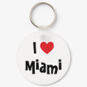 I Love Miami Keychain