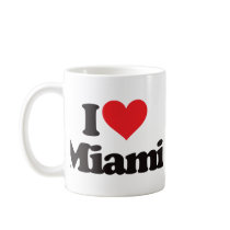 I Love Miami Coffee Mug