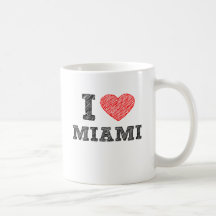 I Love Miami Mugs