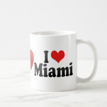 I Love Miami Mugs