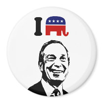 I Love Michael Bloomberg magnets