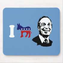 I Love Michael Bloomberg Mouse Pad