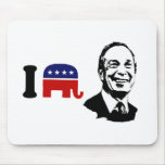 I Love Michael Bloomberg Mousepads
