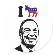 I Love Michael Bloomberg stickers