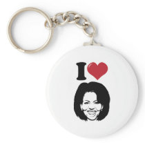 I Love Michelle Obama keychains