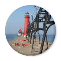 I love Michigan magnets by camerabag I love Michigan magnets