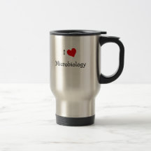 I Love Microbiology Mugs