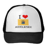 I Love Middlesex New Jersey Mesh Hat