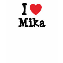 I love Mika heart T-Shirt