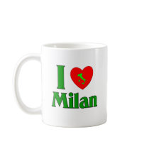I Love Milan Italy Mug